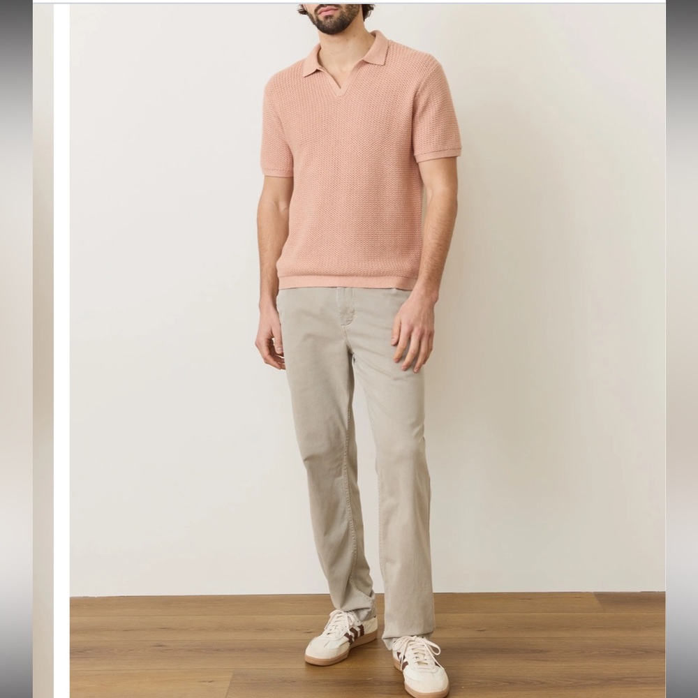 MARINE LAYER NWOT Conrad Sweater Polo - Picture 5 of 13